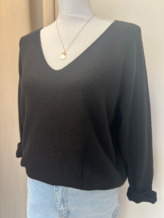 PULL AURORE NOIR