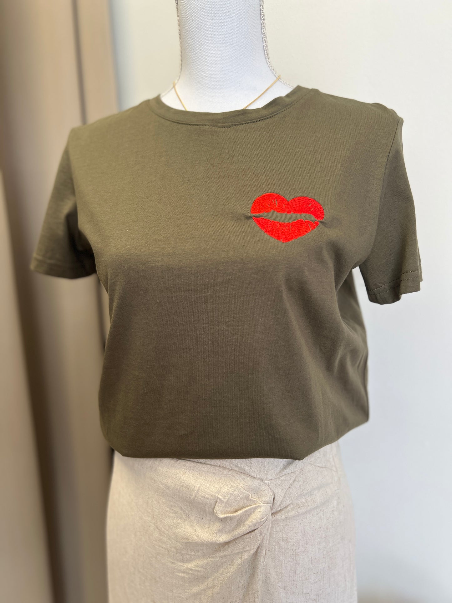 T-SHIRT SALOMÉ KAKI