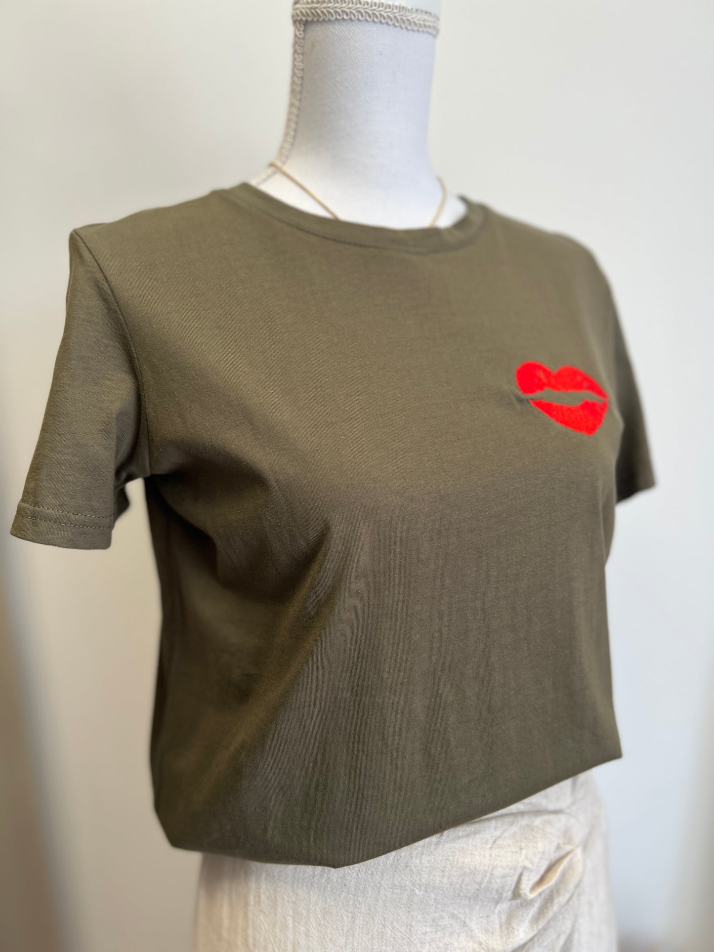 T-SHIRT SALOMÉ KAKI